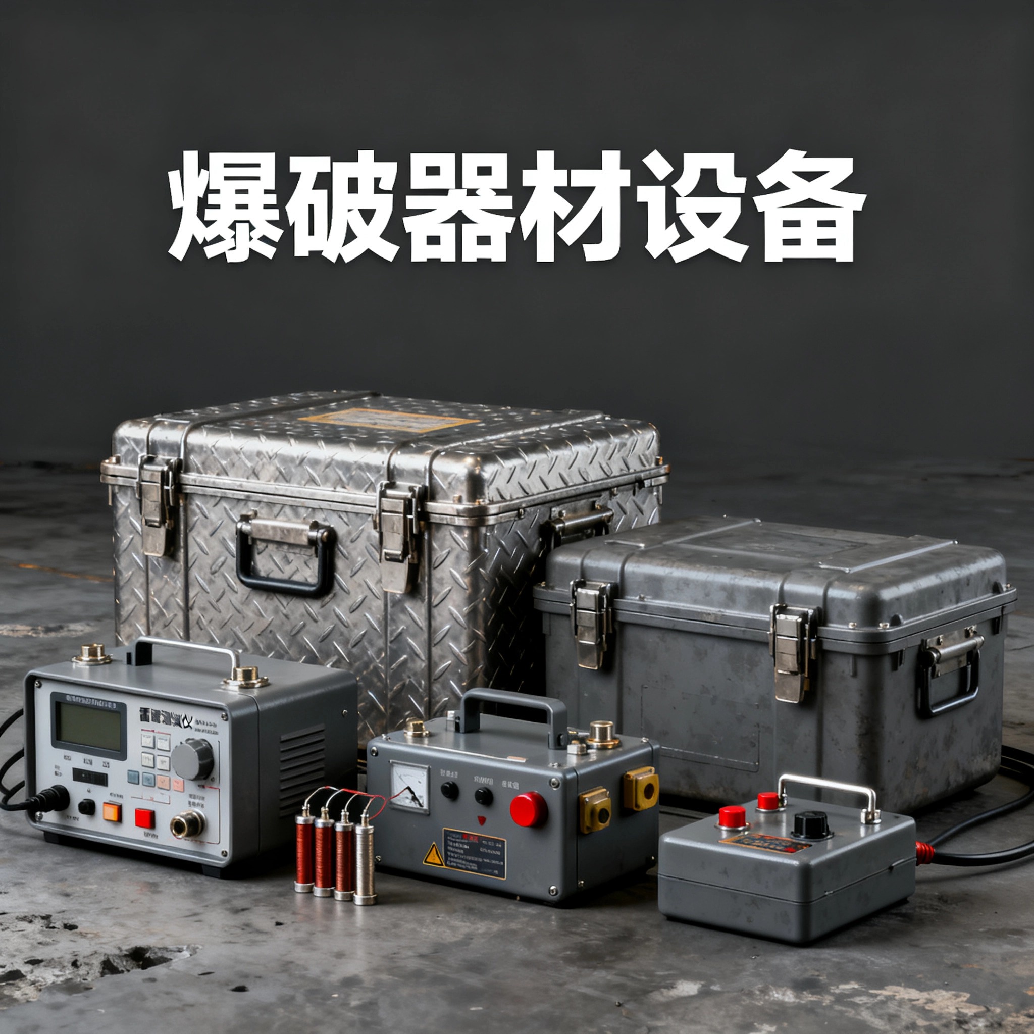 独山爆破工程师的“兵器库”：常用器材一册通